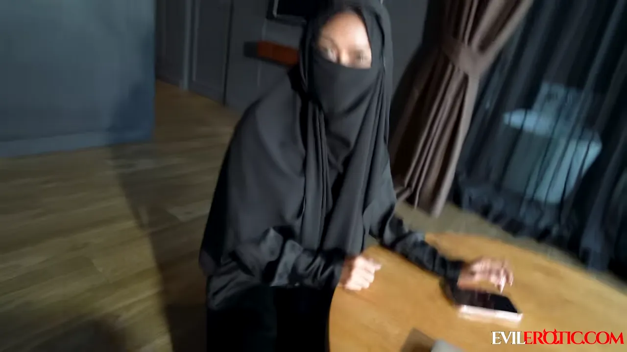 Muslim Girl In Hijab Helps With Homework And More